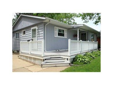 Front Exterior. Maintenance free-deck