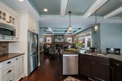 BeamedCeilingInKitchen