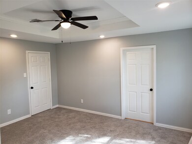 Master Bedroom - features double closet - his and her closet -