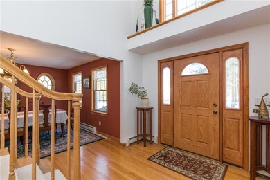 A Formal, Welcoming Front Entry