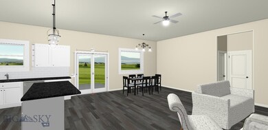 Dining Area View Rendering