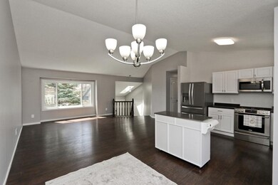 View from the dining area.  Laminate flooring thro
