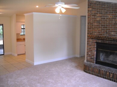 Vaulted open floorplan