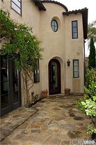 Private gated courtyard