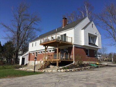 Back/side view from the garage