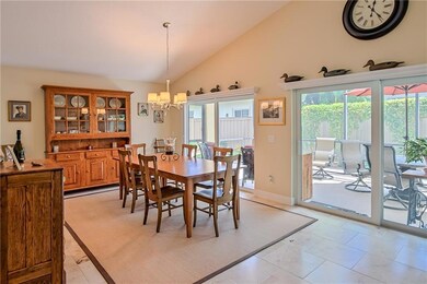 A Dining Room Spacious enough to Entertain all of