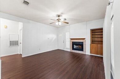 Fresh neutral paint, and large windows that flood