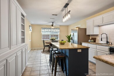Kitchen/Dining, virtually staged
