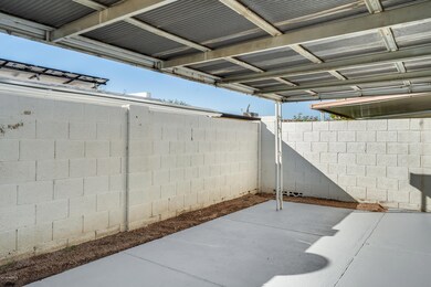 Covered patio