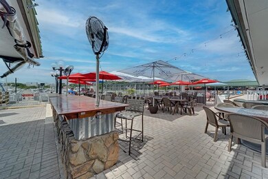 Tiki outdoor restaurant space