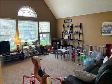 Front Living space on entry level.