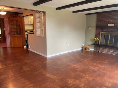 Open concept floor plan