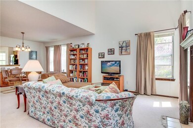 Second view of Vaulted Living Room...