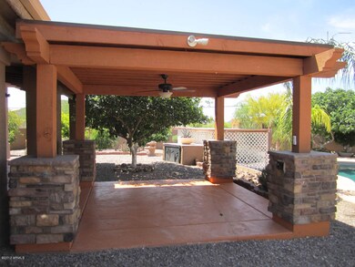 Covered patio