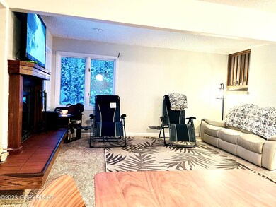 Open concept layout living area