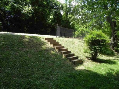 Steps leading to Greenway just behind the back fen