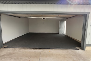 This photo was enhanced with AI, there should be a door on the back wall, which is a 10'x3' storage closet.