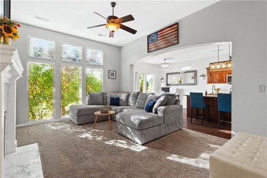 Open Floor plan view 