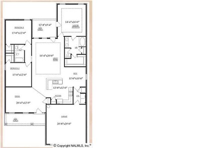 Floor Plan Artist Rendering (Breland Homes reserves the right of change to plan without notice; this is conceptual art for illustrative purposes only.)