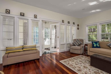 Glass living room