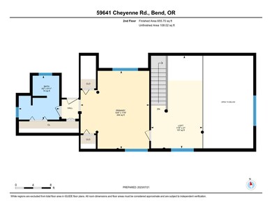 Floor Plan - Second Level