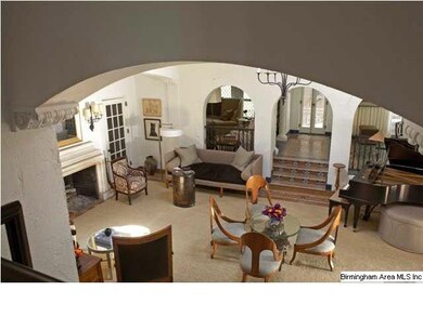 View from master suite landing overlooking grand s