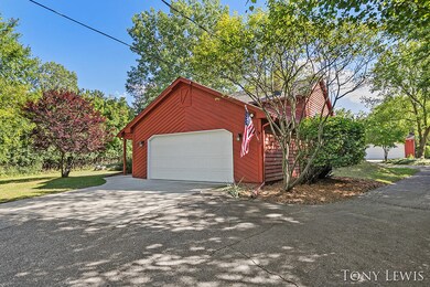 Driveway to pole barn