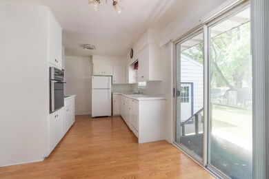 Kitchen with Patio Door to Backyard