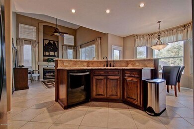 Kitchen Island View