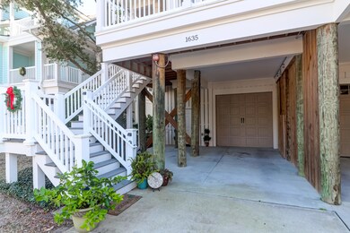 Front Stairs and Garage Entrance