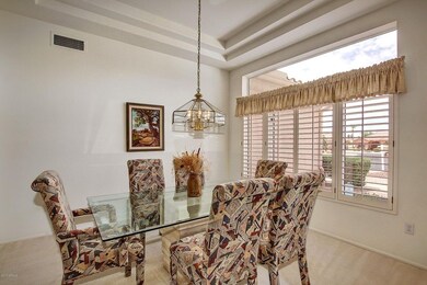 Dining Room-Coffered Ceiling