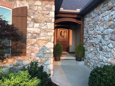 Welcoming front entance.