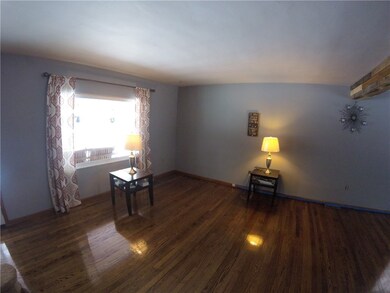 The newly refinished hardwood floors are a great u