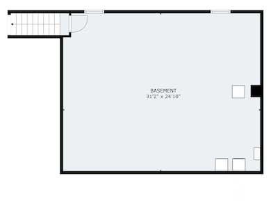 Basement floor plan