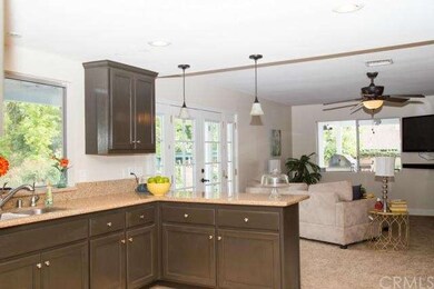 View looking from kitchen to Family room