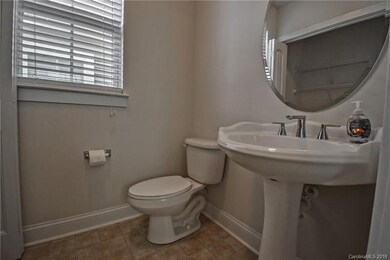 Half bath on main level