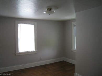 One of three bedrooms