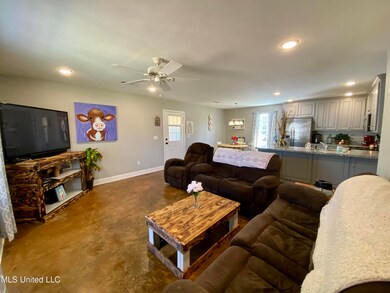 Kitchen and Living Room from Front Door