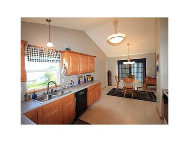 Dining Area. Dining area with patio doors leading 