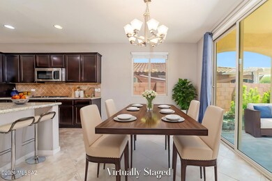 Dining Area-Virtually Staged
