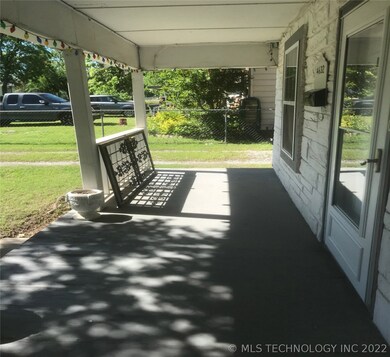 Covered porch
