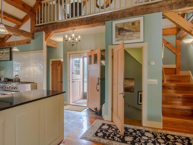 Great room entry and loft access