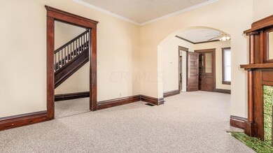 567 Maple Ave. Living Room into Dining R