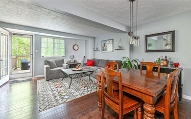 Open concept Living Room and Dining Area
