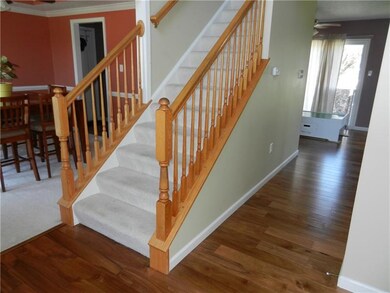 Gleaming new flooring, 2 story ceiling and lots of