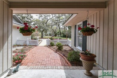 View from front door, great courtyard area and cov