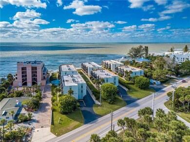 AERIAL VIEW OF LACOQUINA BEACH CONDOMINIUMS.