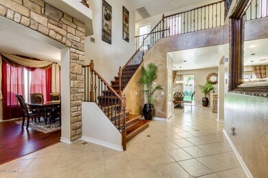 Entry hall-view from front door