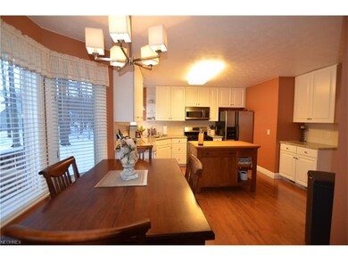Kitchen appliances are included