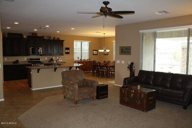 Living rom, kitchen, dining